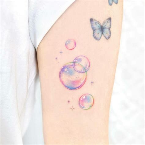 dirty bubble tattoo|30 Best Bubble Tattoo Ideas